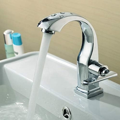 Picture of Bend Pillar Cock for Basin [Full Metal]