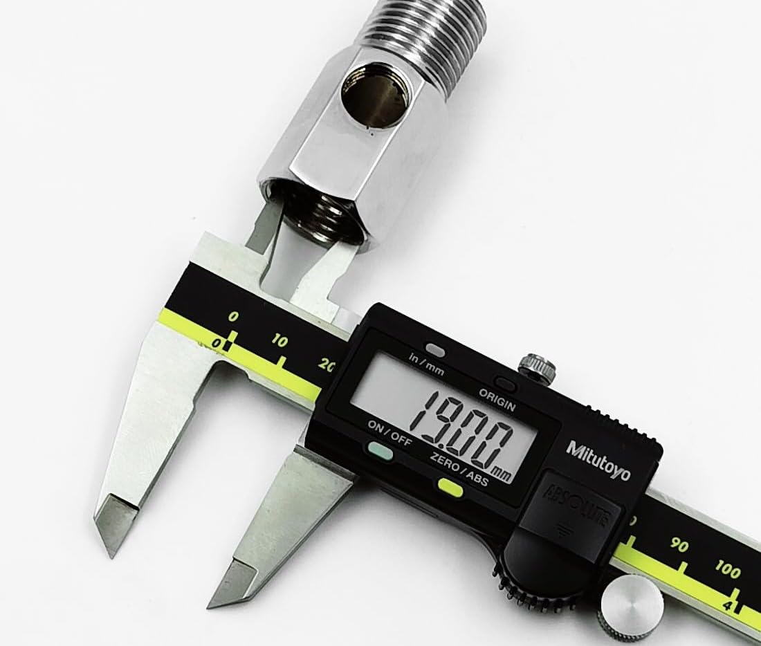 Picture of RO/UV/Water Filter Purifier Angle set, Brass, Inlet Valve/Connector [1/4" (6mm)]