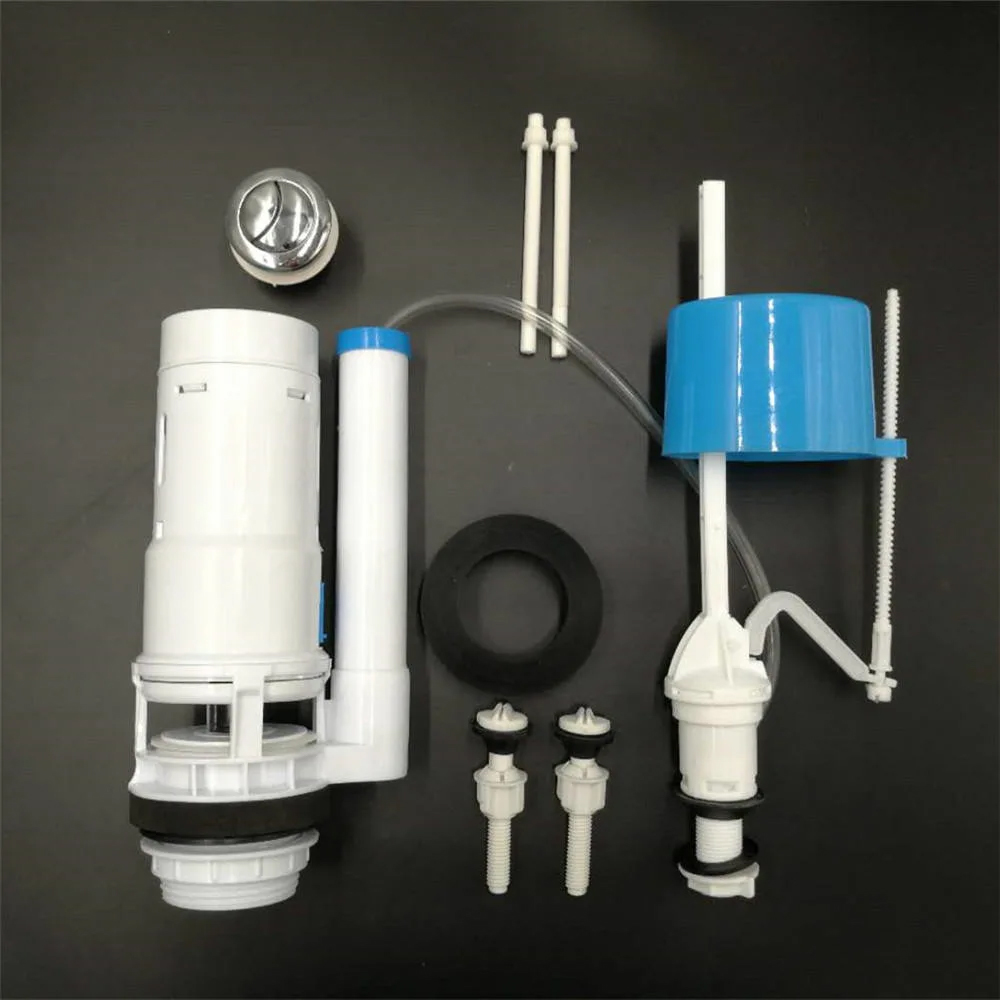 Picture of Toilet Flush Tank Fill Valve/ Valve cock For Water Drain Flush Dual Button Kits [Replacement]