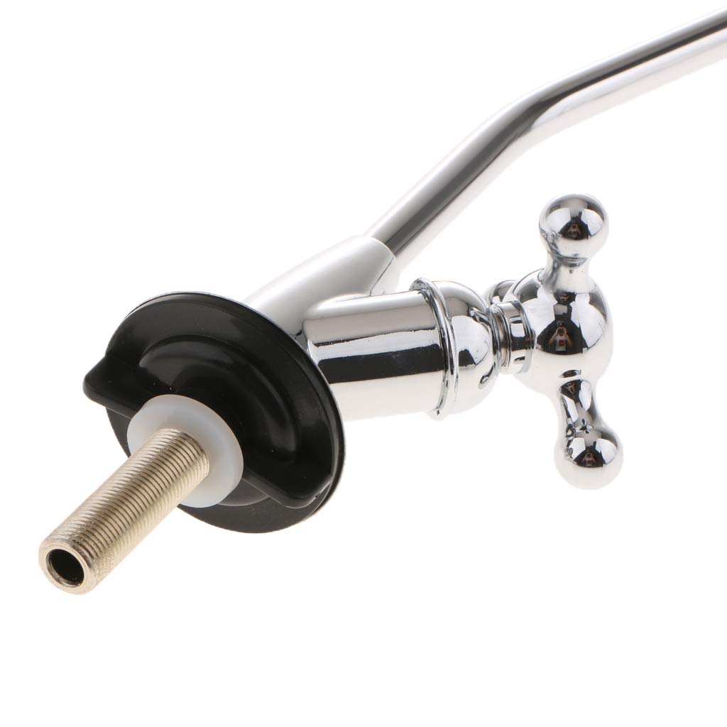 Picture of ATC Sanitaryware- Stainless Steel RO Filter tap/ Kitchen Tall Spout Faucet Replacement for RO Filter [280x8mm; Silver; Gold]