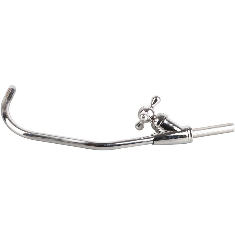 Picture of ATC Sanitaryware- Stainless Steel RO Filter tap/ Kitchen Tall Spout Faucet Replacement for RO Filter [280x8mm; Silver; Gold]