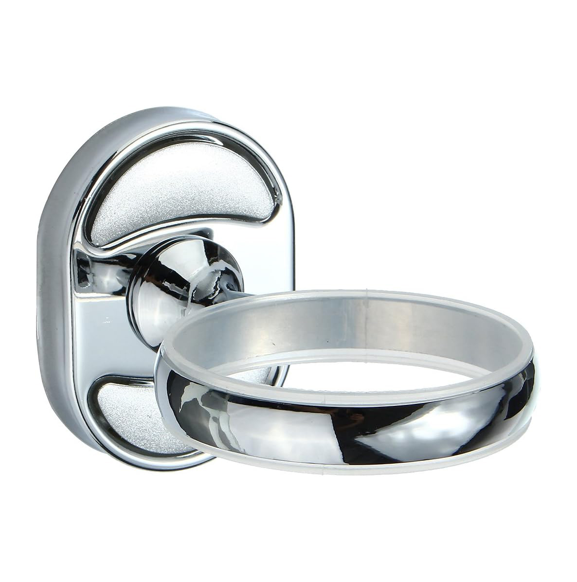 Picture of ATC Sanitaryware- Stainless Steel Wall Mounted Soap Dispenser Holder Shampoo Bottle Frosted Glass