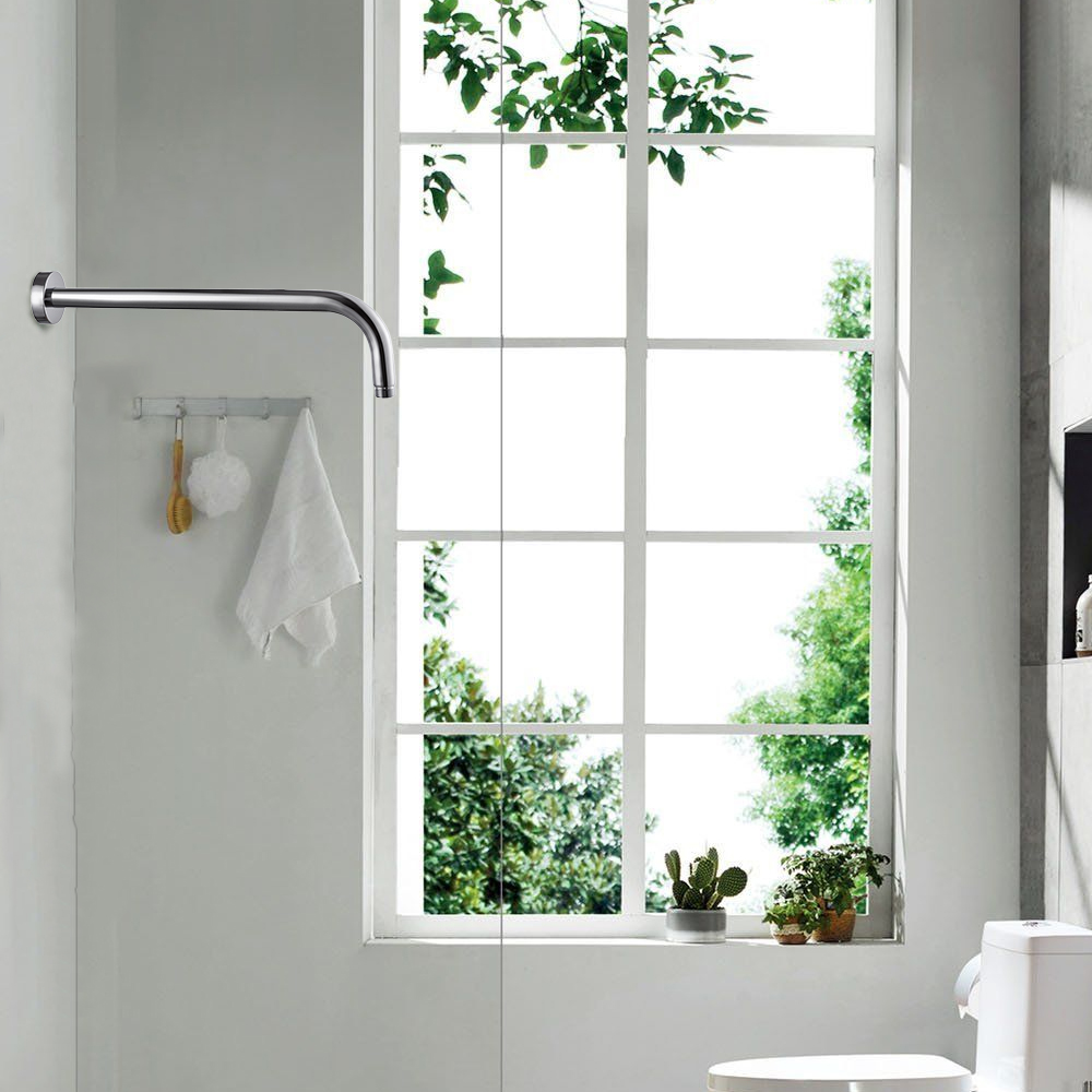 Picture of ATC Sanitaryware- 12 Inch L-Shaped Shower Arm Extension With Flange