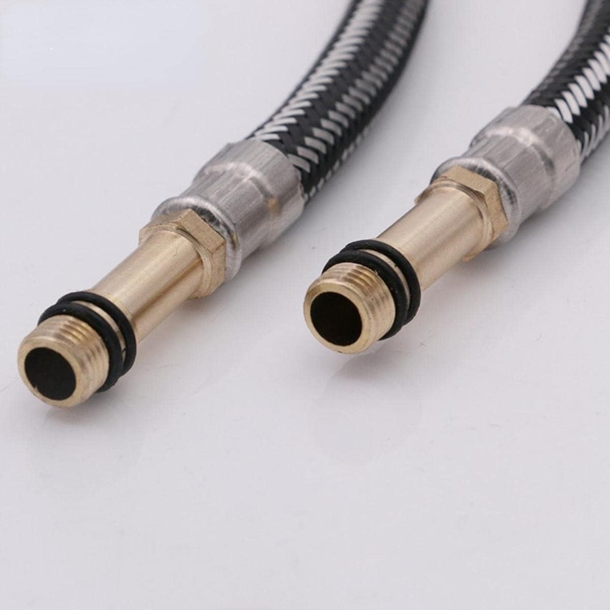 Picture of ATC Sanitaryware- 24" Stainless Steel 1/2" Basin Hot & Cold Mixer Connection Pipe - 2pcs