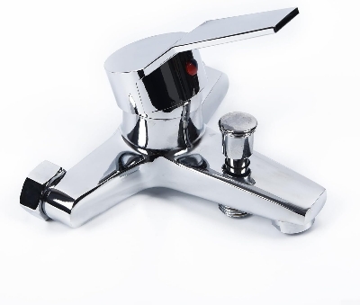 Picture of Hot And Cold Water Mixer Tap, Mixing Control Valve For Bathroom Shower, Wall Mounted Shower Head Faucet Valve, Cold And Hot Water Tap Manual Bath Tub Shower Mixer Faucet