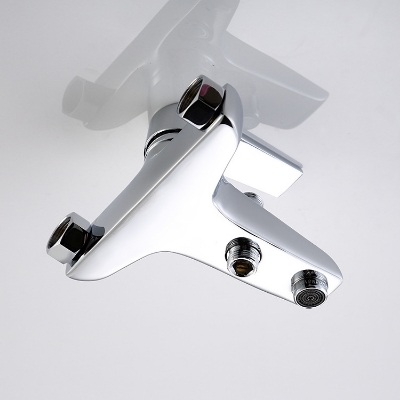 Picture of Hot and Cold Mixing Tap for Bathroom [BTM10, Silver Chrome]