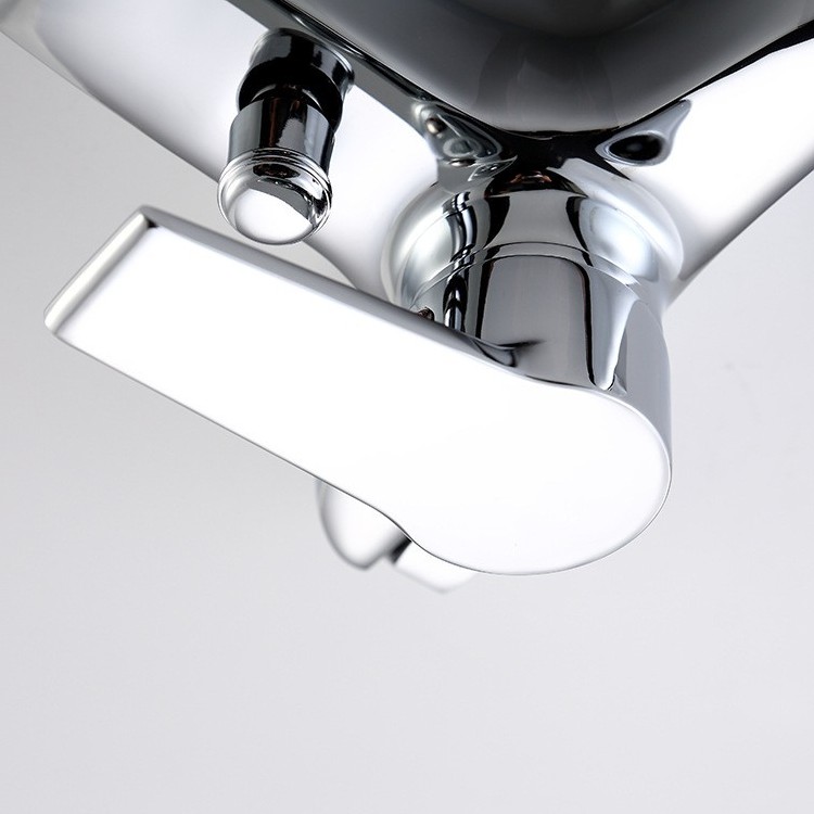 Picture of Hot and Cold Mixing Tap for Bathroom [BTM10, Silver Chrome]