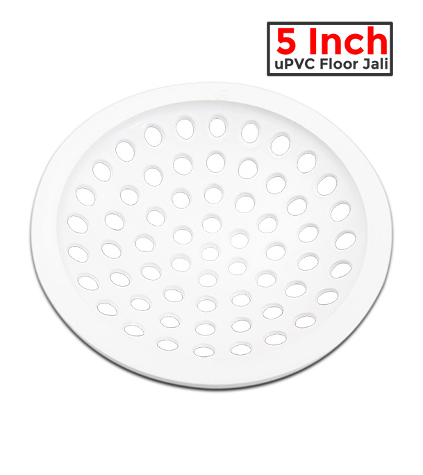Picture of 5 Inch uPVC Floor Jali, Drainage Net - 2 Pieces