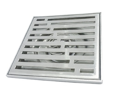 Picture of 5 Inch Floor Drain with Removable Stainless Steel Grid for Bathroom, Toilet & Kitchen