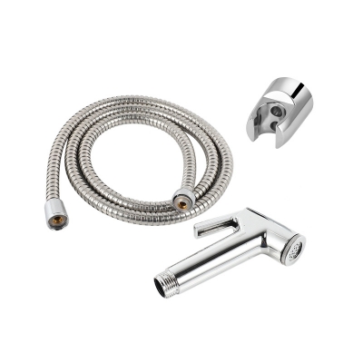 Picture of Raya Toilet Push Shower with 48 Inch SS Hose Pipe [Full Set]