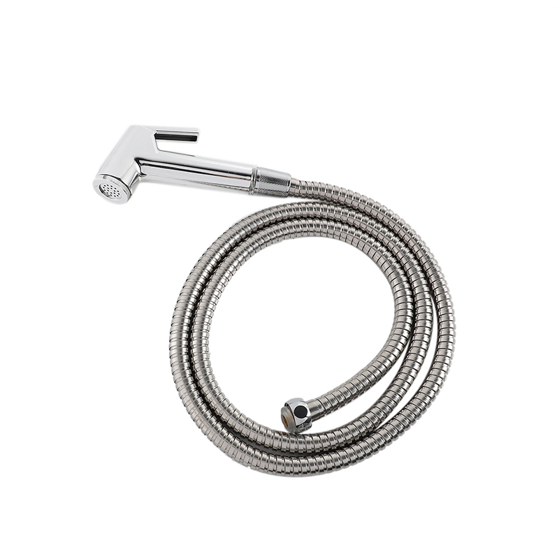 Picture of Raya Toilet Push Shower with 48 Inch SS Hose Pipe [Full Set]