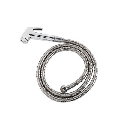 Picture of Raya Toilet Push Shower with 48 Inch SS Hose Pipe [Full Set]