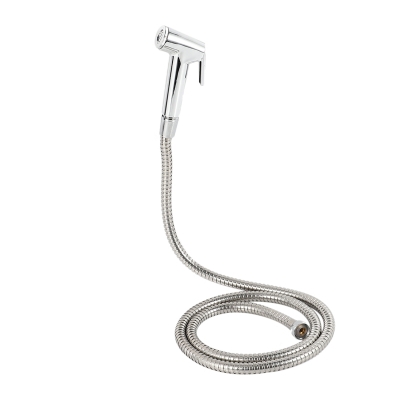 Picture of Raya Toilet Push Shower with 48 Inch SS Hose Pipe [Full Set]