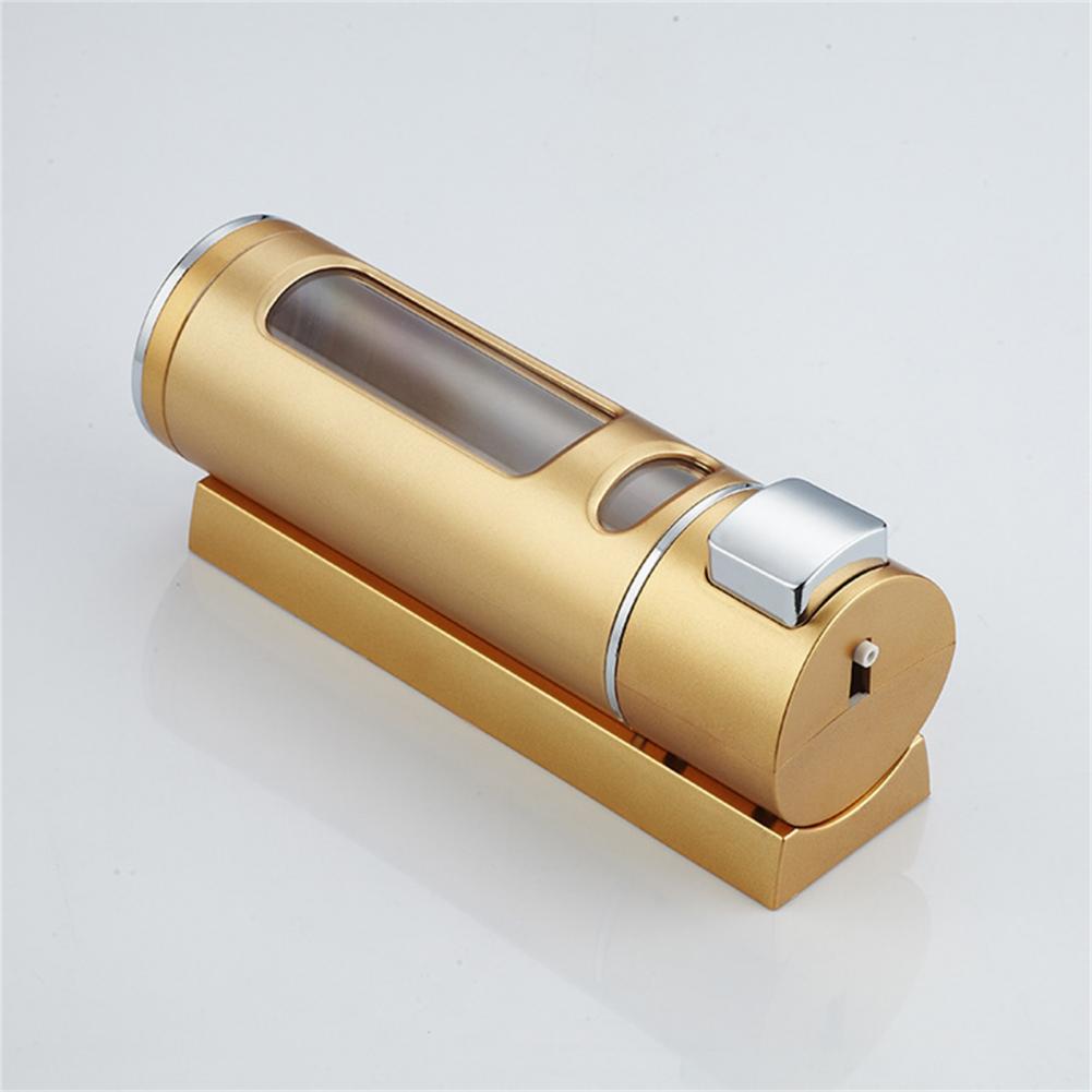 Picture of Wall Mount Soap Dispenser for Bathroom Kitchen Hand Sanitizer Dispenser Disinfectant Shower Gel Lotion Shampoo Soap Dispenser Gold 400ml