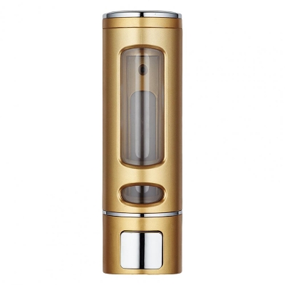Picture of Wall Mount Soap Dispenser for Bathroom Kitchen Hand Sanitizer Dispenser Disinfectant Shower Gel Lotion Shampoo Soap Dispenser Gold 400ml