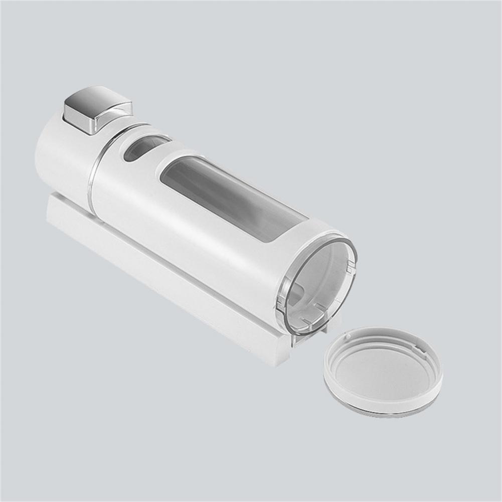 Picture of Wall Mount Soap Dispenser for Bathroom Kitchen Hand Sanitizer Dispenser Disinfectant Shower Gel Lotion Shampoo Soap Dispenser 400ml White