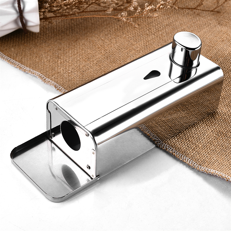 Picture of LINDA Stainless Steel Wall Mounted Liquid Soap Dispenser - 400 ML [Silver; 400 ml]