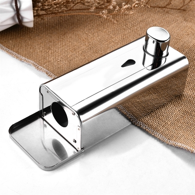 Picture of LINDA Stainless Steel Wall Mounted Liquid Soap Dispenser - 400 ML [Silver; 400 ml]