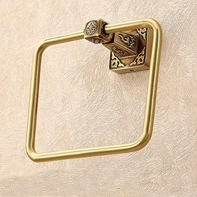 Picture of Copper Antique Towel Ring European Retro Towel Hanging Ring
