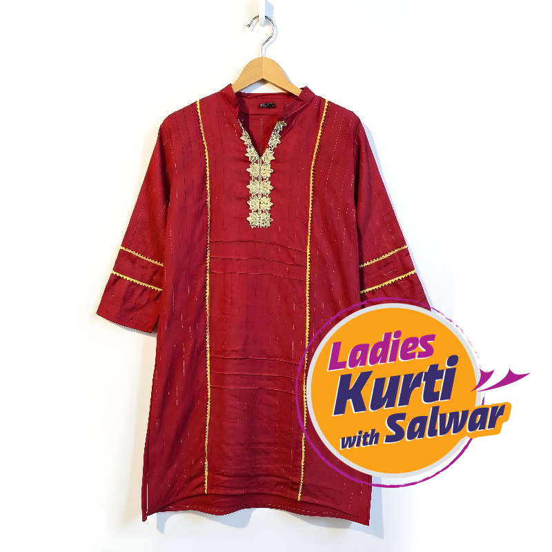 Ladies kurti Printed 2-piece