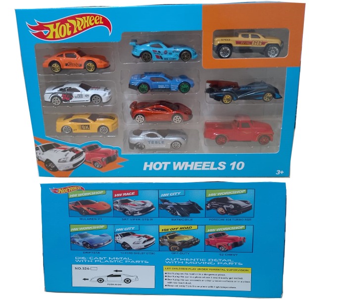 Picture of Hot Wheels 10 Car Pack Assortment Set