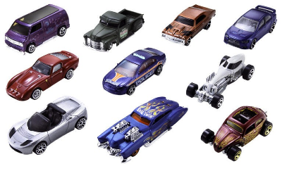 Picture of Hot Wheels 10 Car Pack Assortment Set