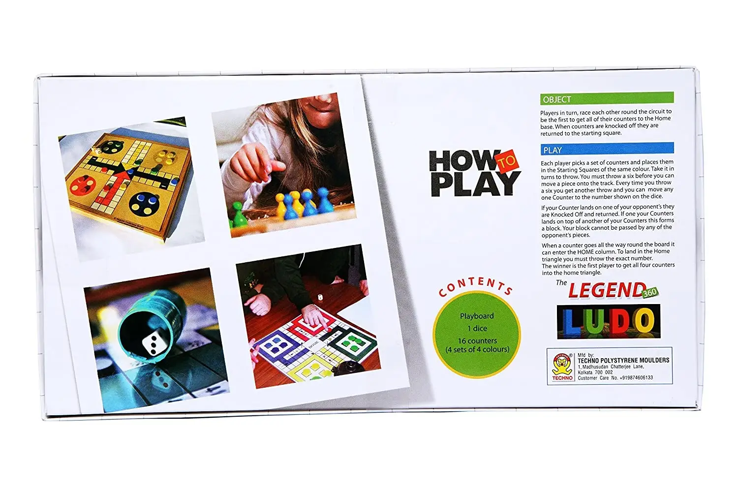 Picture of Techno The Legend 360 Ludo - Board Game