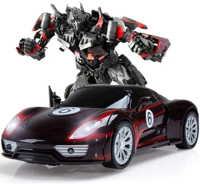 Picture of Children's Charging Toy Induction Deformation Remote Control Car King Kong Robot Sports Car Toy Remote Control Speed Drifting Racing Car Toy Model for Kids Adults Toddlers Boys Girls Gift