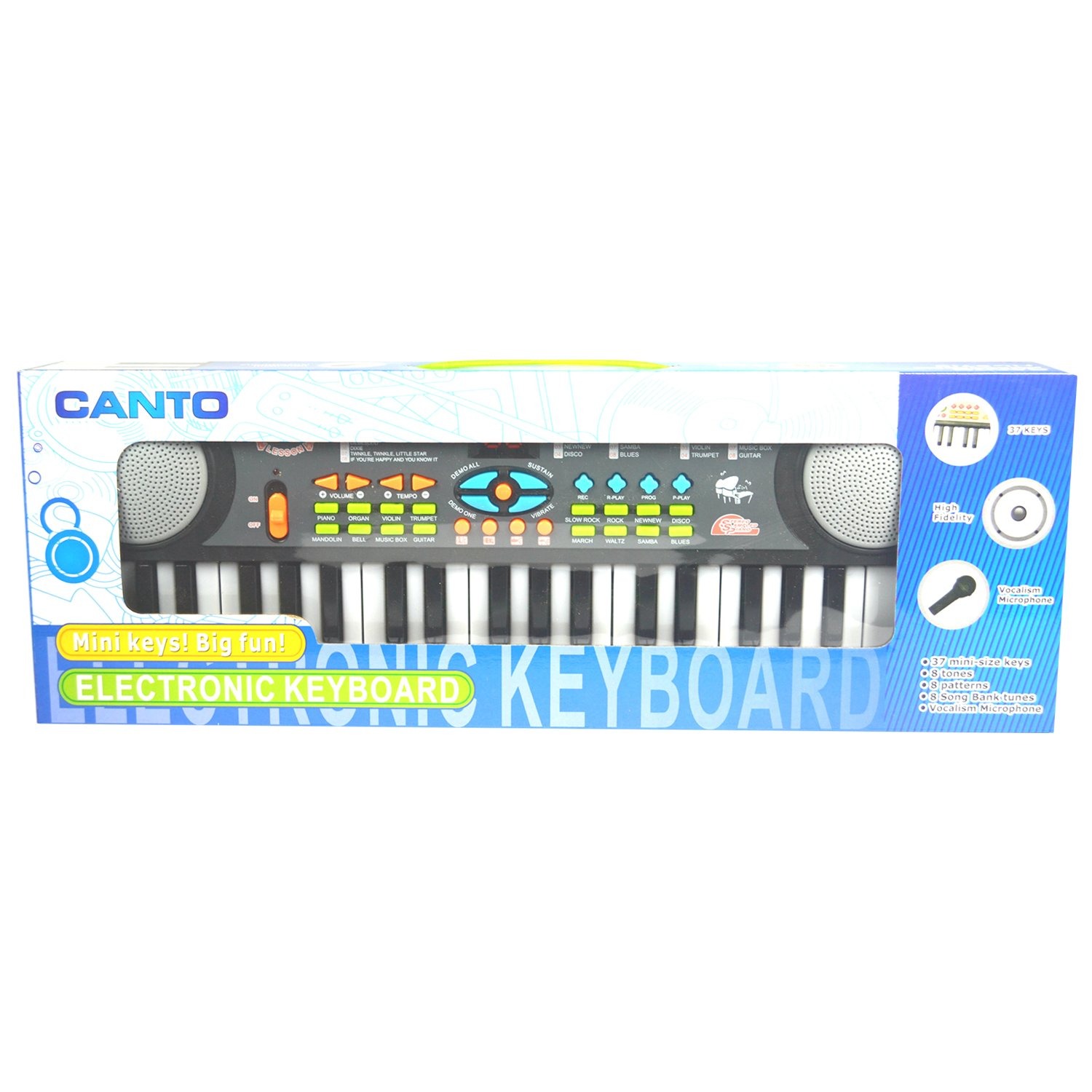 Picture of 37 Keys multifunctional Mini Playing organ Toy Store Little Musician Organ Music Keyboard with Microphone for kids