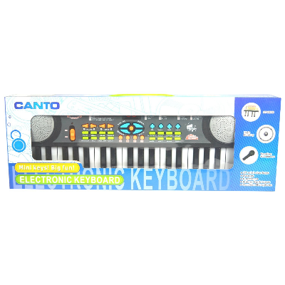 Picture of 37 Keys multifunctional Mini Playing organ Toy Store Little Musician Organ Music Keyboard with Microphone for kids