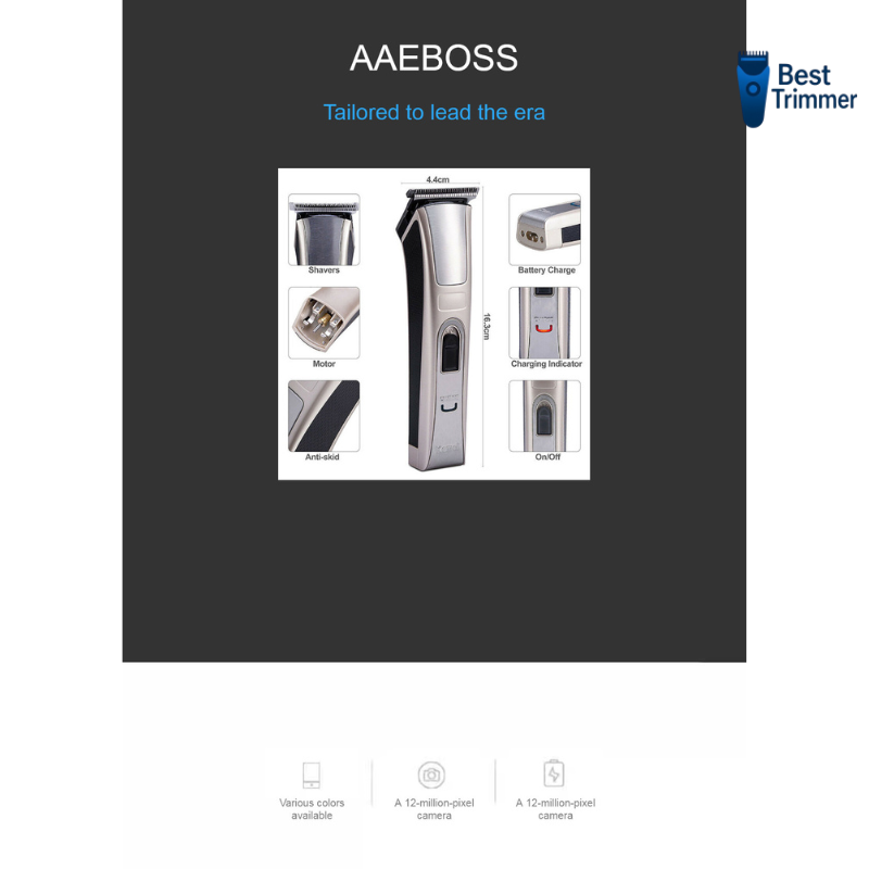 Picture of Kemei km 5017 Rechargeable Hair & Beard Clipper Trimmer for men