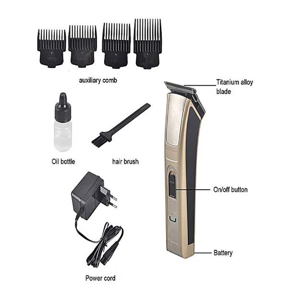 Picture of Kemei km 5017 Rechargeable Hair & Beard Clipper Trimmer for men