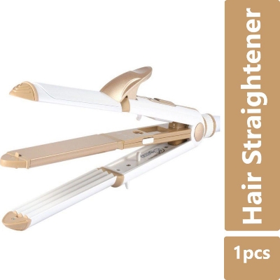 Picture of Kemei Km-1213 Professional Multifiers 3 In 1 Electric Ceramic Iron Wave Hair Carler Straight