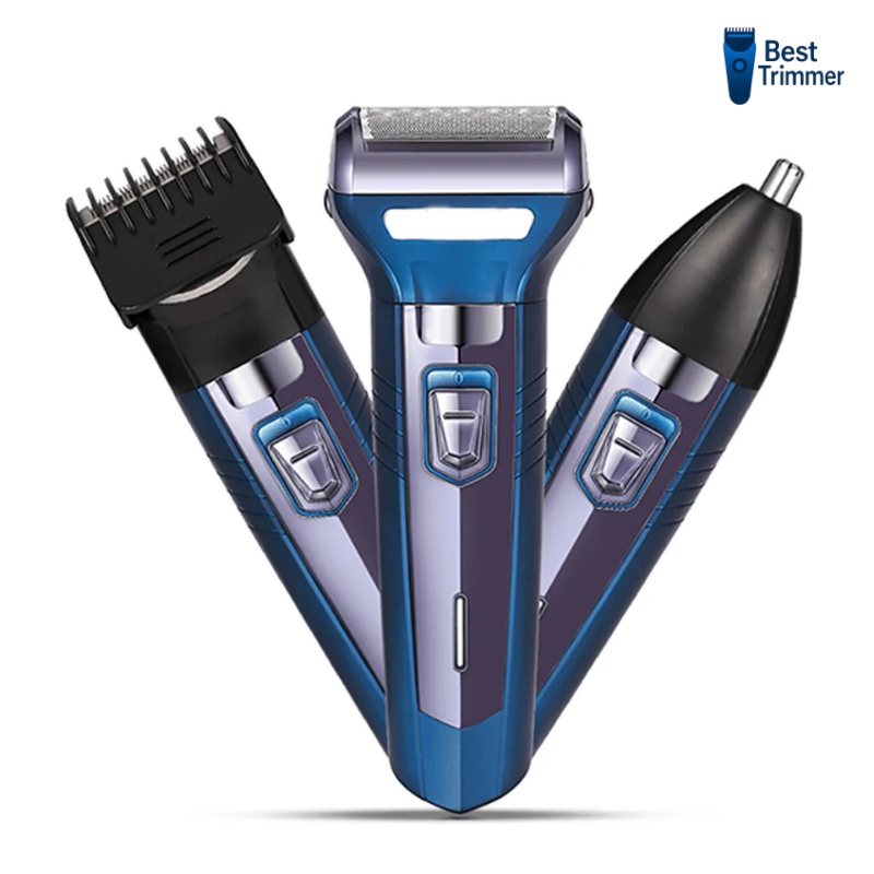 Picture of Kemei KM-6330 (3 in 1) Shaver, Hair ,Beard And Nose Trimmer