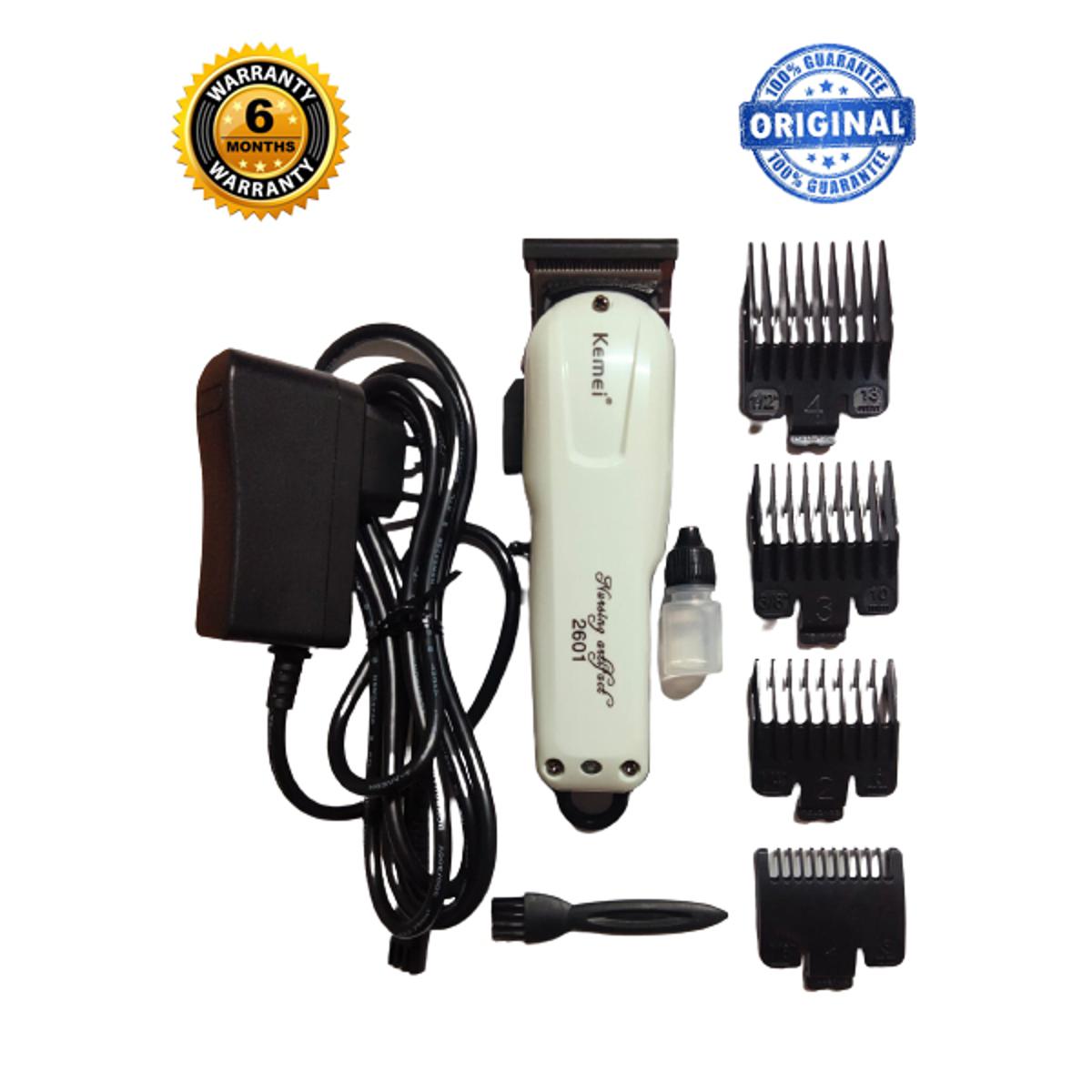 Picture of Kemei Km-2601 Hair Trimmer for Men (White)