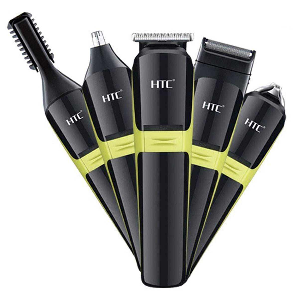 Picture of HTC AT-1326 5 IN 1 cordless hair trimmer for man rechargeable men's grooming kit
