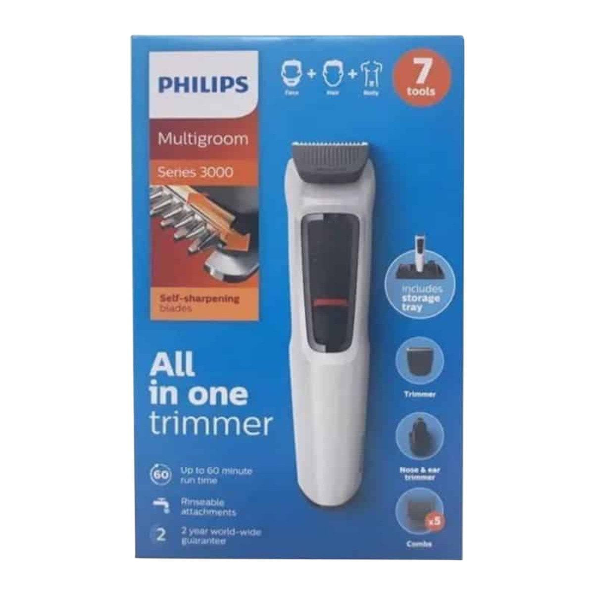 Picture of Philips MG3721/65 Multigroom 7-in-1 Face, Hair and Body Series 3000 for Men