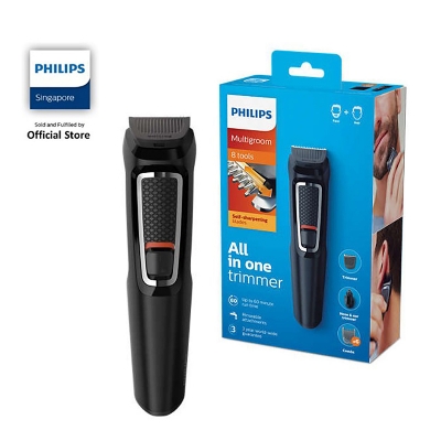 Picture of Philips MG3730/15 Multigroom 8 in 1 Face and Hair Trimmer Series 3000 for Men