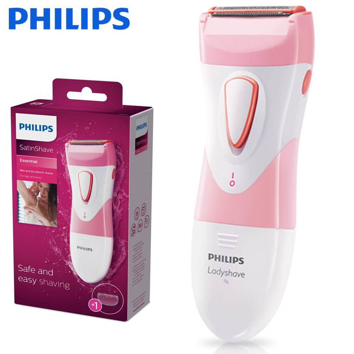Picture of Philips HP6306/00 SatinShave Essential Wet And Dry Electric Shaver For Women