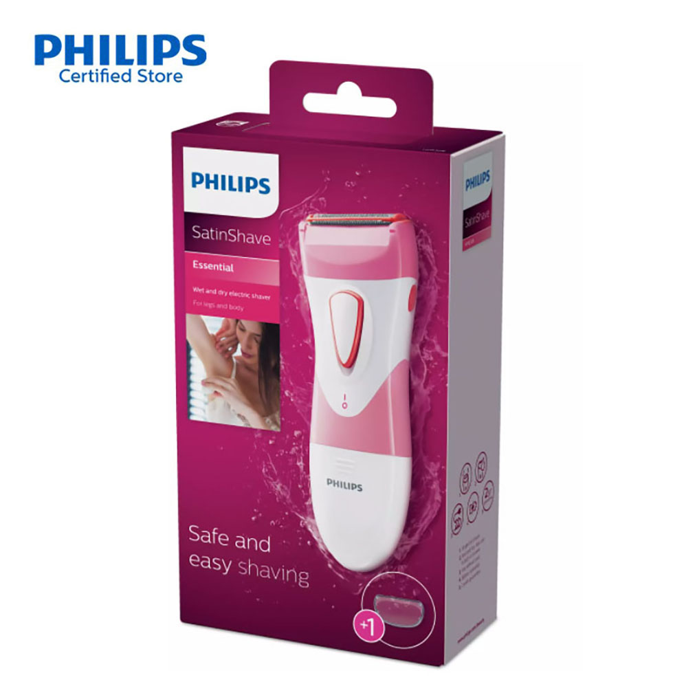 Picture of Philips HP6306/00 SatinShave Essential Wet And Dry Electric Shaver For Women