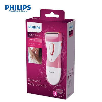 Picture of Philips HP6306/00 SatinShave Essential Wet And Dry Electric Shaver For Women