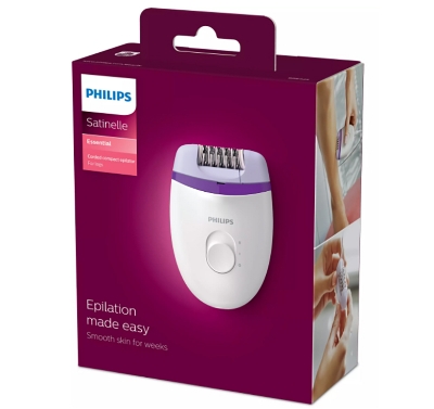 Picture of Philips BRE225/00 Satinelle Essential Corded Compact Epilator for Women