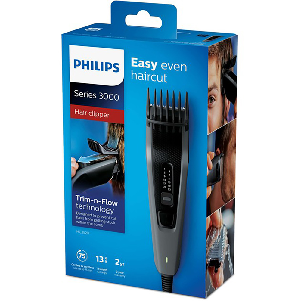 Picture of Philips HC3520/15 Professional Hair Beard Trimmer Clipper Series 3000 for Men