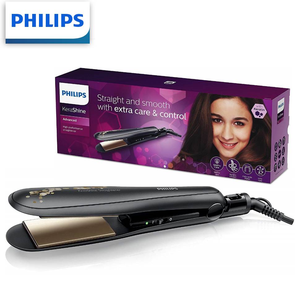 Picture of Philips HP8316/00 KeraShine Smooth Shine Therapy Hair Straightener for Women