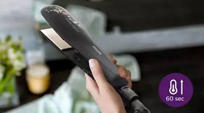 Picture of Philips HP8316/00 KeraShine Smooth Shine Therapy Hair Straightener for Women