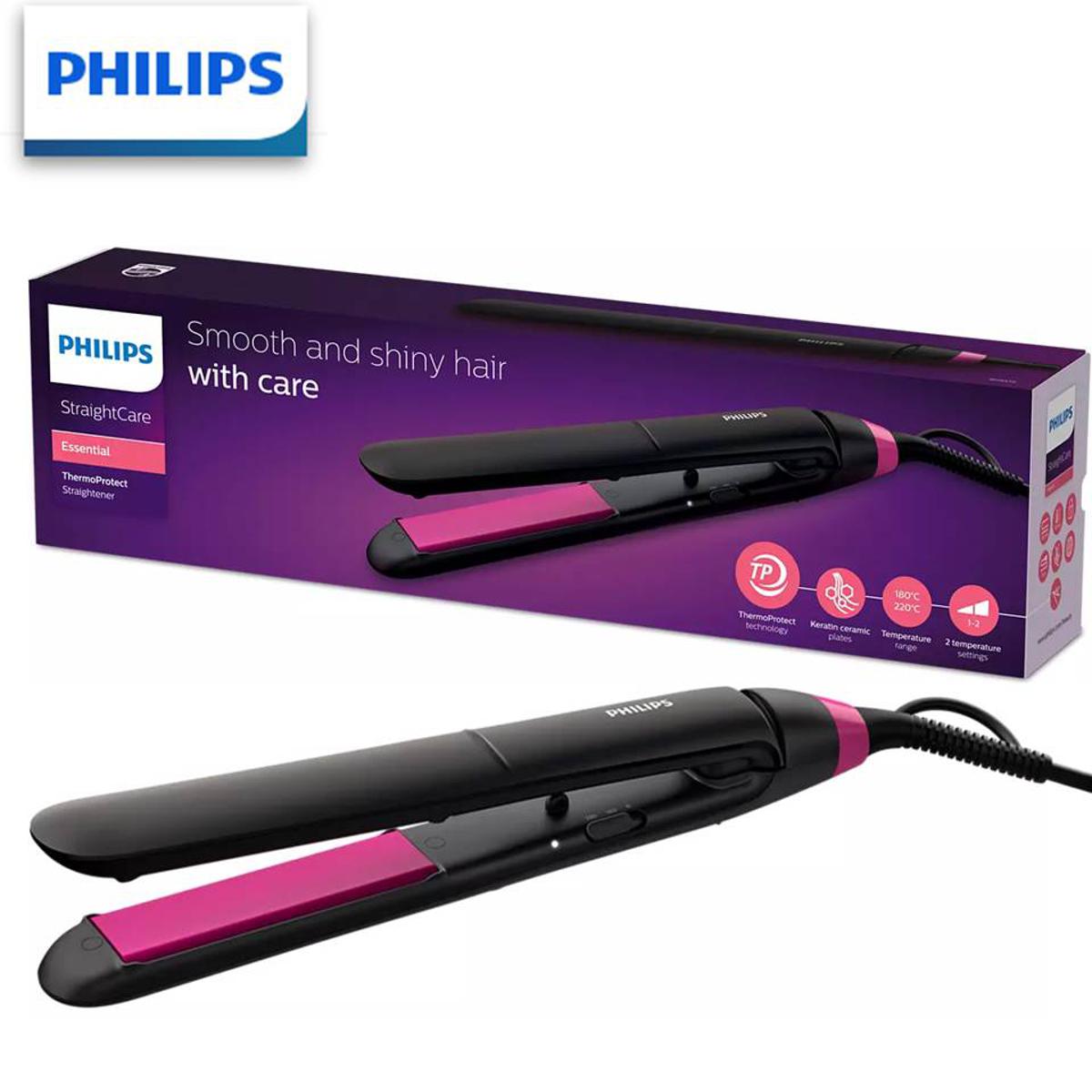 Picture of Philips BHS375 Professional Straight Care Essential Hair Straightener for Women