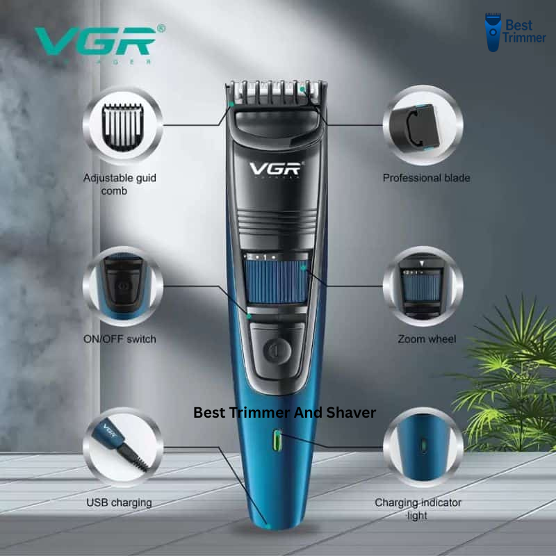 Picture of VGR V-052 Electric Hair Clipper Men'S Hair Clipper Electric Beard Trimmer