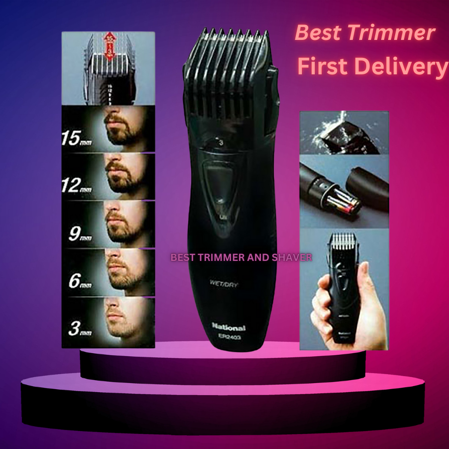 Picture of Panasonic ER-GB42K Cordless Men's Electric Shaver Hair and Beard Trimmer Clipper for Men