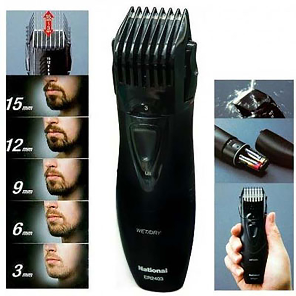 Picture of Panasonic ER-GB42K Cordless Men's Electric Shaver Hair and Beard Trimmer Clipper for Men