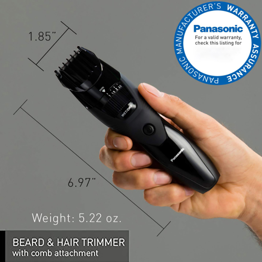 Picture of Panasonic ER-GB42K Cordless Men's Electric Shaver Hair and Beard Trimmer Clipper for Men